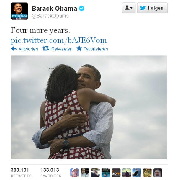 Barack Obama Tweet