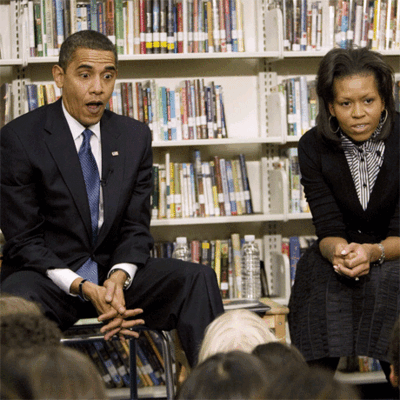 Eine Schulstunde mit Barack Obama