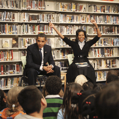 Eine Schulstunde mit Barack Obama