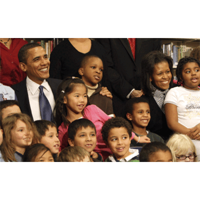 Eine Schulstunde mit Barack Obama