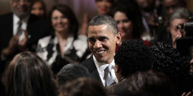 Obamas wagten ein Tänzchen zu Motown-Musik