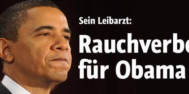 Obama soll das Rauchen lassen