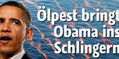 Ölteppich lässt Obama schlingern