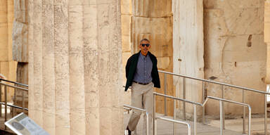 Obama traf sich mit Merkel auf eine Currywurst