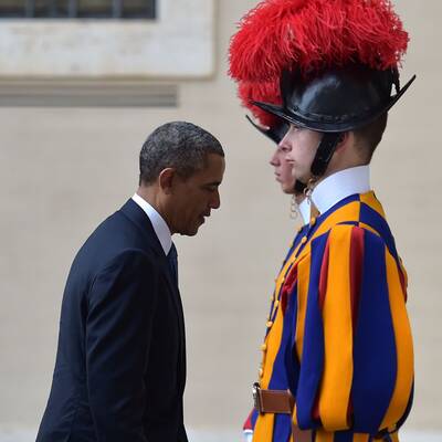 Obama trifft Papst Franziskus