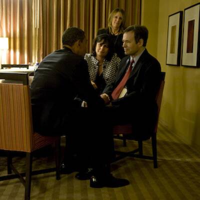 So erlebte Obama die Wahl-Nacht