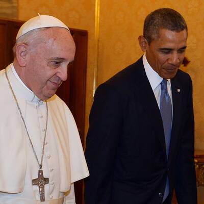 Obama trifft Papst Franziskus