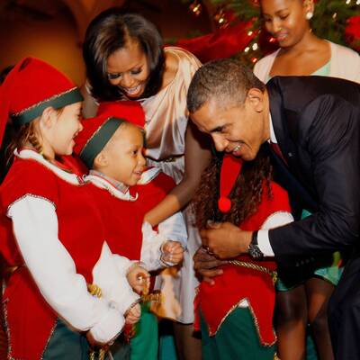 Obama: Weihnachten im Gangnam Style