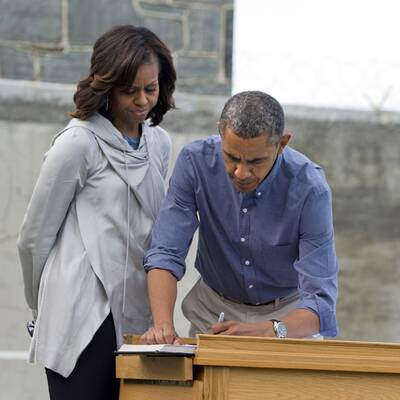 Obama besucht Mandelas Zelle