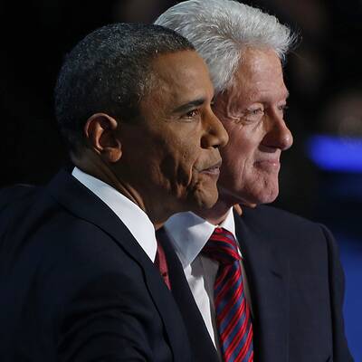 Bill Clinton kämpft für Obama