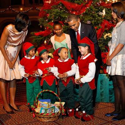 Obama: Weihnachten im Gangnam Style