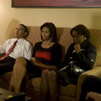 So erlebte Obama die Wahl-Nacht