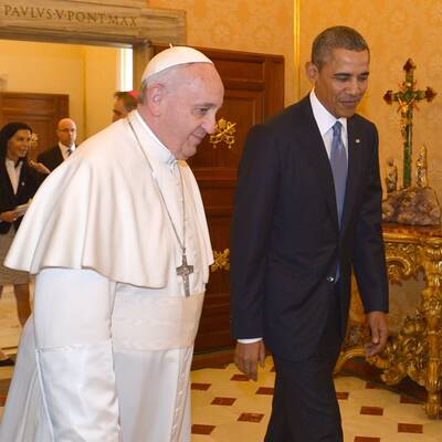Obama trifft Papst Franziskus