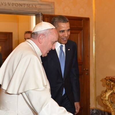 Obama trifft Papst Franziskus