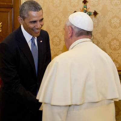Obama trifft Papst Franziskus