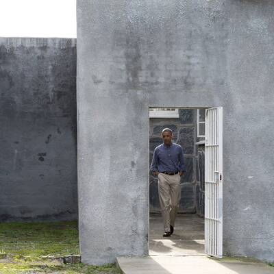 Obama besucht Mandelas Zelle