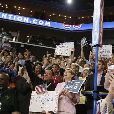 Bill Clinton kämpft für Obama