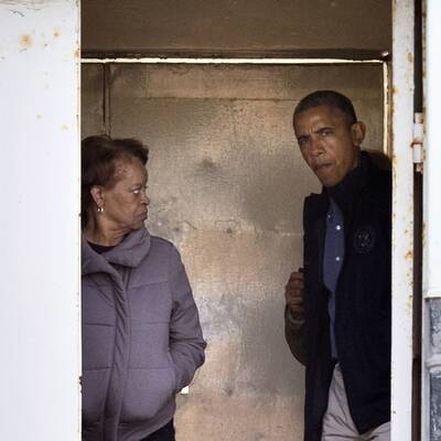 Obama besucht Mandelas Zelle