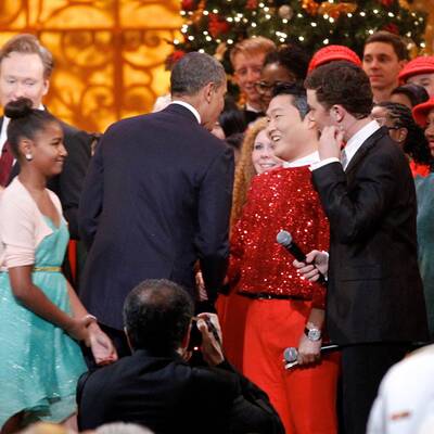Obama: Weihnachten im Gangnam Style