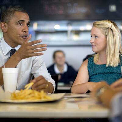 Obama liebt Fast Food