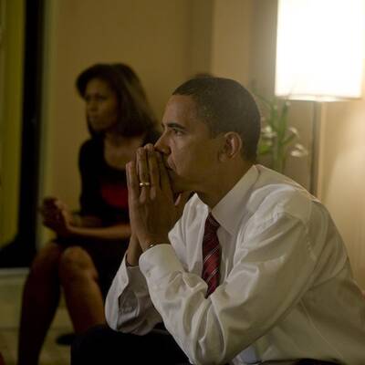So erlebte Obama die Wahl-Nacht