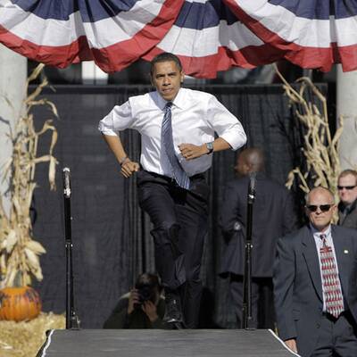 Bilder seiner Wahlkampf-Tour