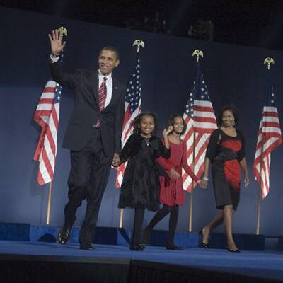 So erlebte Obama die Wahl-Nacht