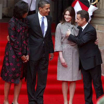 Sarkozy empfängt Obama