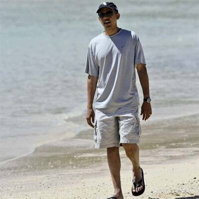 Barack Obama macht Urlaub