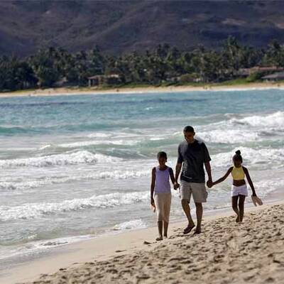Barack Obama macht Urlaub
