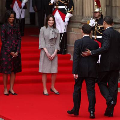 Sarkozy empfängt Obama