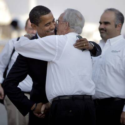 Bilder seiner Wahlkampf-Tour