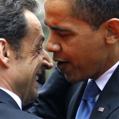 Sarkozy empfängt Obama