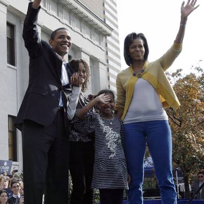 Bilder seiner Wahlkampf-Tour