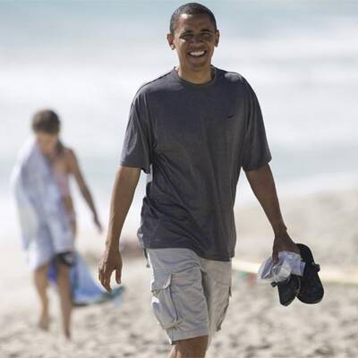 Barack Obama macht Urlaub
