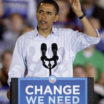 Bilder seiner Wahlkampf-Tour