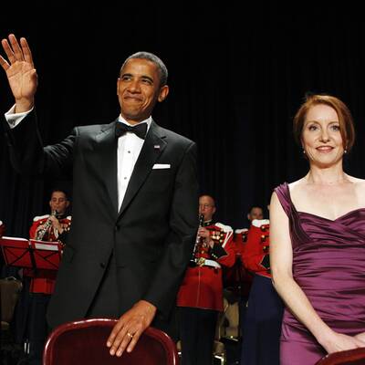 Obama behält Humor im Wahlkampf