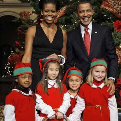 Hier feiern die Obamas Weihnachten