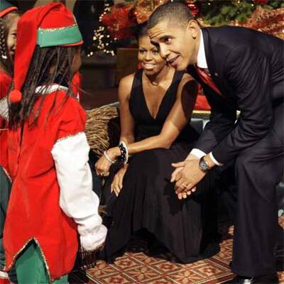 Hier feiern die Obamas Weihnachten