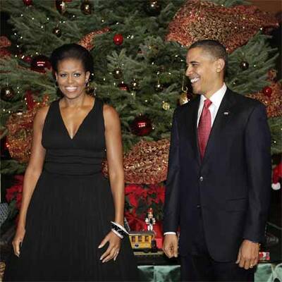 Hier feiern die Obamas Weihnachten