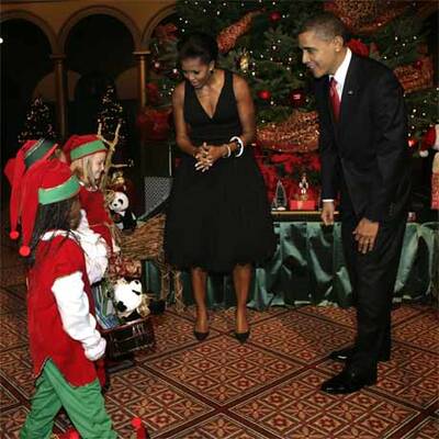 Hier feiern die Obamas Weihnachten