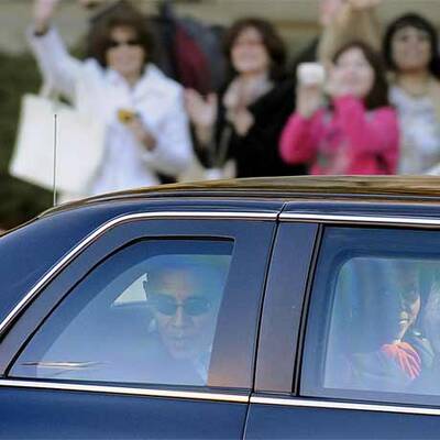 Bush empfängt Obama im Weißen Haus