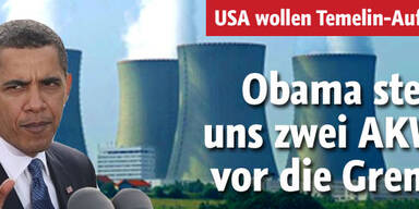 Obama will 2 neue Temelin-Reaktoren