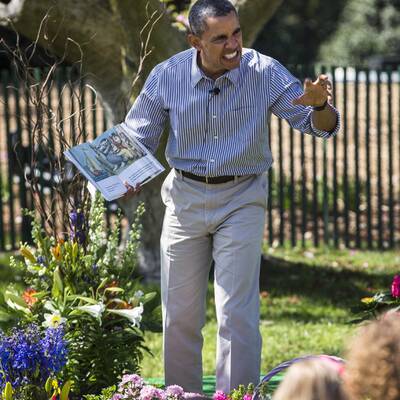US-Präsident mimte zu Ostern das Monster
