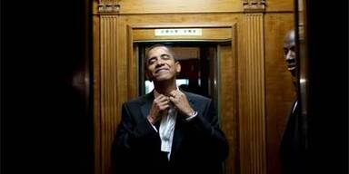 Obama hat sich im Weißen Haus verirrt