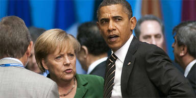 Barack Obama Angela Merkel