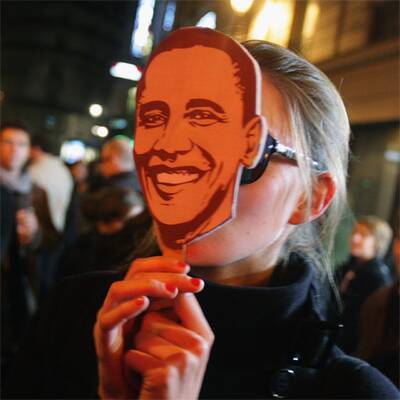 Obama-Fans feiern in Chicago