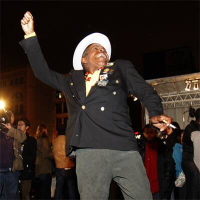 Obama-Fans feiern in Chicago