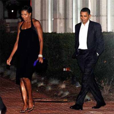 Obamas feiern 17. Hochzeitstag