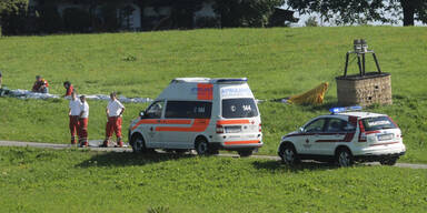 Mann stürzt aus Ballon in den Tod